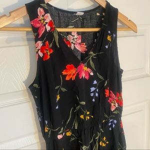 Black Floral Sundress